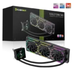 Gamemax CPU Liquid Cooler   HAILSTORM 360 LCD BK   Black