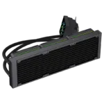 Gamemax CPU Liquid Cooler   HAILSTORM 360 LCD BK   Black