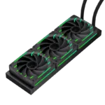 Gamemax CPU Liquid Cooler   HAILSTORM 360 LCD BK   Black