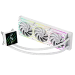 Gamemax CPU Liquid Cooler   HAILSTORM 360 LCD WH   White