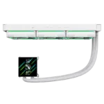 Gamemax CPU Liquid Cooler   HAILSTORM 360 LCD WH   White