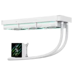 Gamemax CPU Liquid Cooler   HAILSTORM 360 LCD WH   White