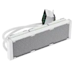 Gamemax CPU Liquid Cooler   HAILSTORM 360 LCD WH   White