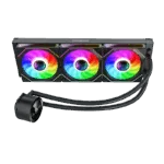 Gamemax CPU Liquid Cooler   ICEBURG 360 DIGITAL BK   Black