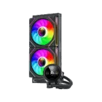 Gamemax CPU Liquid Cooler   ICEBURG 240 DIGITAL BK   Black