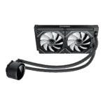 Gamemax CPU Liquid Cooler   ICEBURG 240 DIGITAL BK   Black