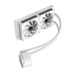 Gamemax CPU Liquid Cooler   ICEBURG 240 DIGITAL WH   White
