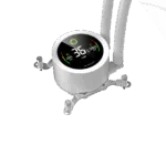 Gamemax CPU Liquid Cooler   ICEBURG 240 DIGITAL WH   White