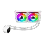 Gamemax CPU Liquid Cooler   ICEBURG 240 DIGITAL WH   White