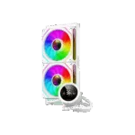 Gamemax CPU Liquid Cooler   ICEBURG 240 DIGITAL WH   White