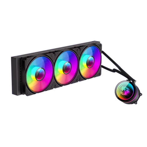Gamemax CPU Liquid Cooler   ICEBURG 360 INFINITY BK   Black
