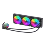 Gamemax CPU Liquid Cooler   ICEBURG 360 INFINITY BK   Black