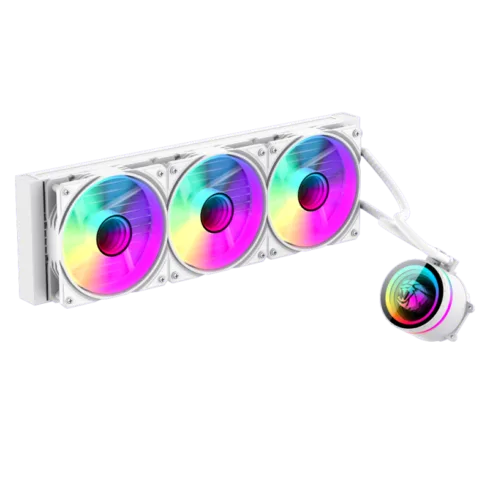 Gamemax CPU Liquid Cooler   ICEBURG 360 INFINITY WH   White