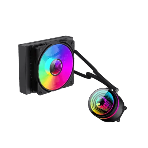 Gamemax CPU Liquid Cooler   ICEBURG 120 BK   Black
