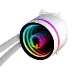 Gamemax CPU Liquid Cooler   ICEBURG 120 WT   White