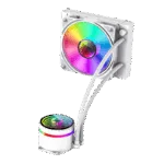 Gamemax CPU Liquid Cooler   ICEBURG 120 WT   White