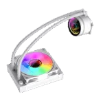 Gamemax CPU Liquid Cooler   ICEBURG 120 WT   White