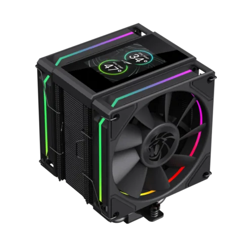 Gamemax CPU Air Cooler   SIGMA 620 LCD BK   Black