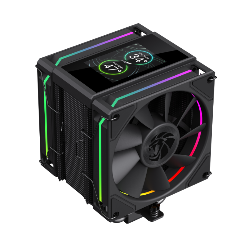 603093-sigma-620-lcd-bk-6931858791724-0.webp Gamemax CPU Air Cooler SIGMA 620 LCD BK Black