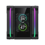 Gamemax CPU Air Cooler   SIGMA 620 LCD BK   Black