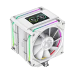 Gamemax CPU Air Cooler   SIGMA 620 LCD WH   White