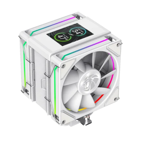 Gamemax CPU Air Cooler   SIGMA 620 LCD WH   White