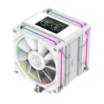 Gamemax CPU Air Cooler   SIGMA 620 LCD WH   White