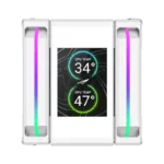Gamemax CPU Air Cooler   SIGMA 620 LCD WH   White