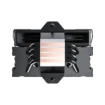 Gamemax CPU Air Cooler   SIGMA 520 DIGITAL BK   Black