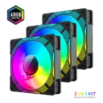 Gamemax Case Fan   KF300R BK   Black