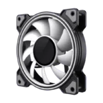 Gamemax Case Fan   DUAL RING INFINITY BK   Black
