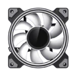 Gamemax Case Fan   DUAL RING INFINITY BK   Black
