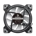 Gamemax Case Fan   DUAL RING INFINITY BK   Black