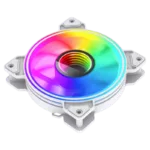 Gamemax Case Fan   DUAL RING INFINITY WH   White