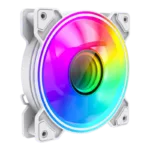 Gamemax Case Fan   DUAL RING INFINITY WH   White