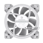 Gamemax Case Fan   DUAL RING INFINITY WH   White