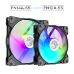 Gamemax Case Fan   FN14A-S5   Black