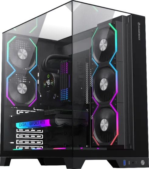 Gamemax Case   INFINITY PRO BK   ATX