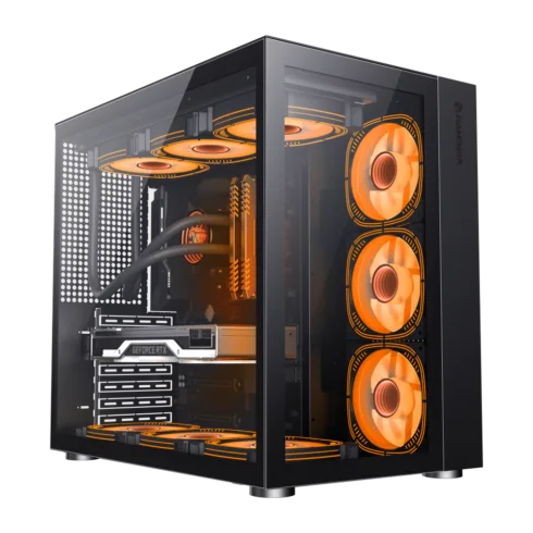 Gamemax Case   INFINITY BK   ATX