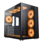 Gamemax Case   INFINITY BK   ATX