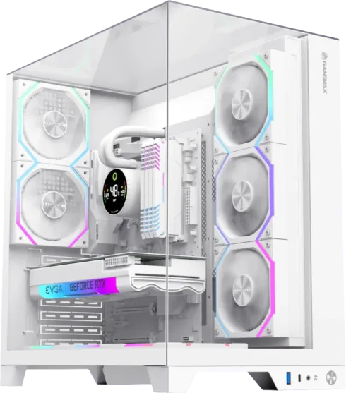 Gamemax Case   INFINITY PRO WH   ATX