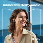 Anker Soundcore Earbuds with Dolby Audio   Liberty 5   Bluetooth   In-Ear   Microphone   Navy blue   Noise canceling   Wireless