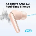 Anker Soundcore Earbuds with Dolby Audio   Liberty 5   Bluetooth   In-Ear   Microphone   Pink   Noise canceling   Wireless