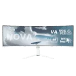 Arozzi Nova   49 ”   VA   32:9   165 Hz   4 ms   5120 x 1440 pixels   350 cd/m²   HDMI ports quantity 2   White