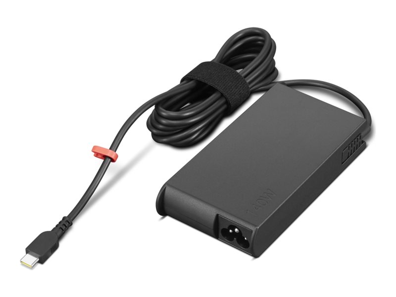 603751-4x21u28818-195892134060-0.webp Lenovo ThinkPad Mobile Workstation 140W USB-C GaN Slim AC Adapter-EU 1 x 24 pin USB-C 140 W 28 V Power adapter