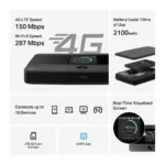 TP-LINK 4G LTE Mobile Wi-Fi   M7352   802.11ax   MU-MiMO No   no PoE   Antenna type Internal