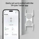TP-Link RE405BE BE6500 Dual-Band Wi-Fi 7 Range Extender   TP-LINK