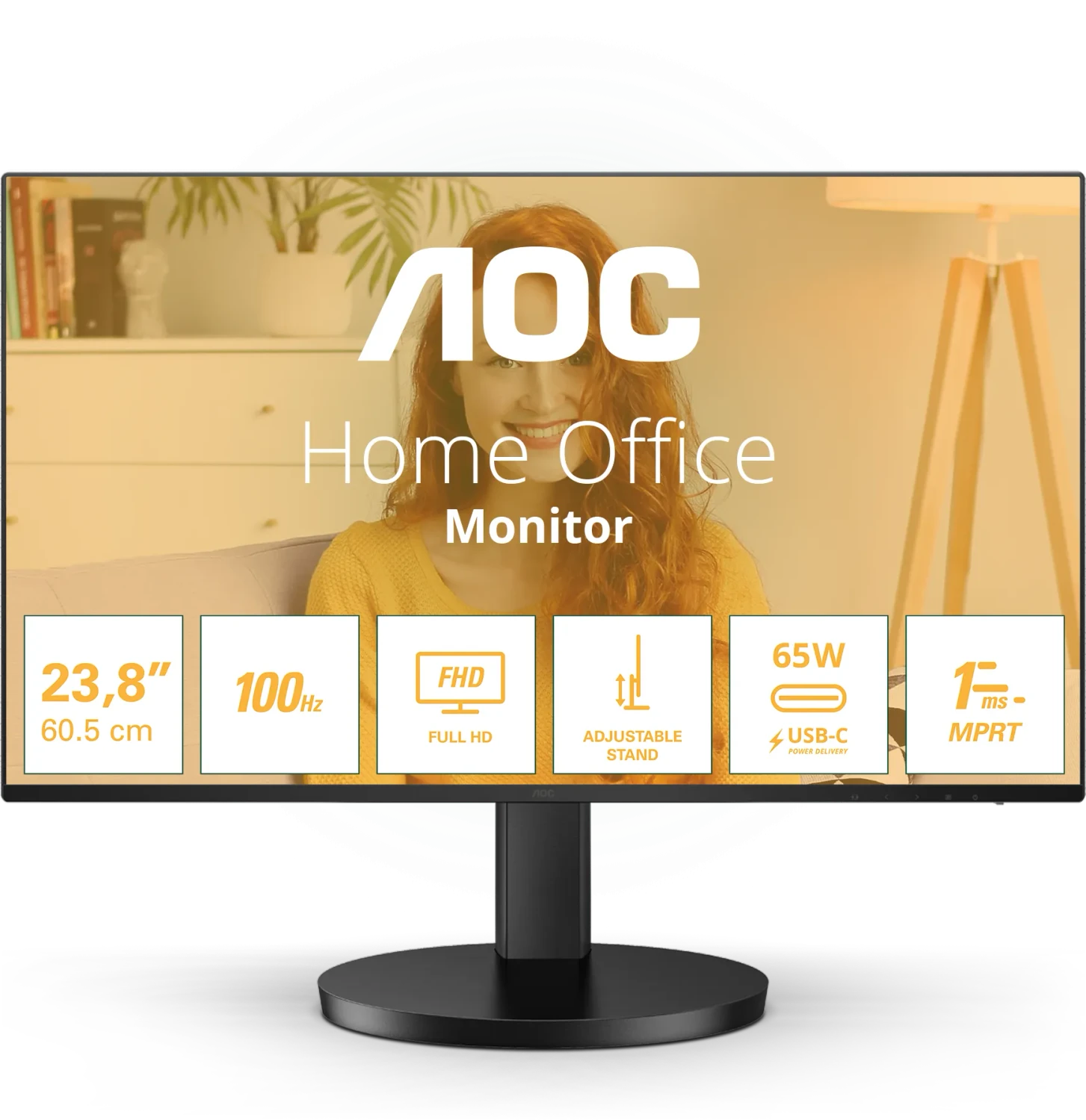 604079-24b3cf2-4038986141437-0.webp AOC 24B3CF2 23.8 ” IPS FHD 16:9 120 Hz 4 ms 1920 x 1080 pixels 300 cd/m² HDMI ports quantity 1 Black