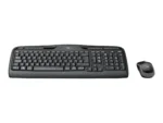 Logitech MK330   Keyboard and Mouse Set   Wireless   Mouse included   US International   Black   2.4 GHz