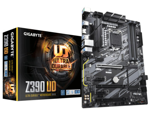 Motininė plokštė Gigabyte Z390 UD V2 su LGA1151 ir Intel Z390 lustu